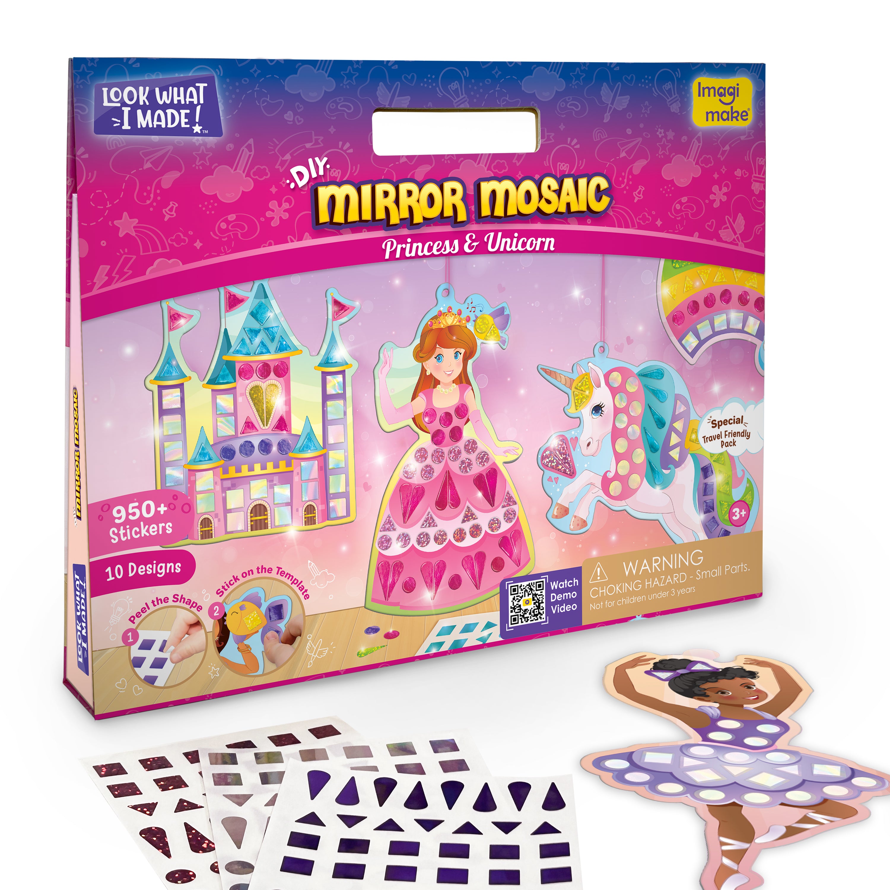 Mirror Mosaic - Princess & Unicorn