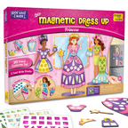 Ultimate Princess Craft Mega Bundle | 5-in-1 Gift Set for Girls | Dress Up, Bracelets, Window Art & Crafts
