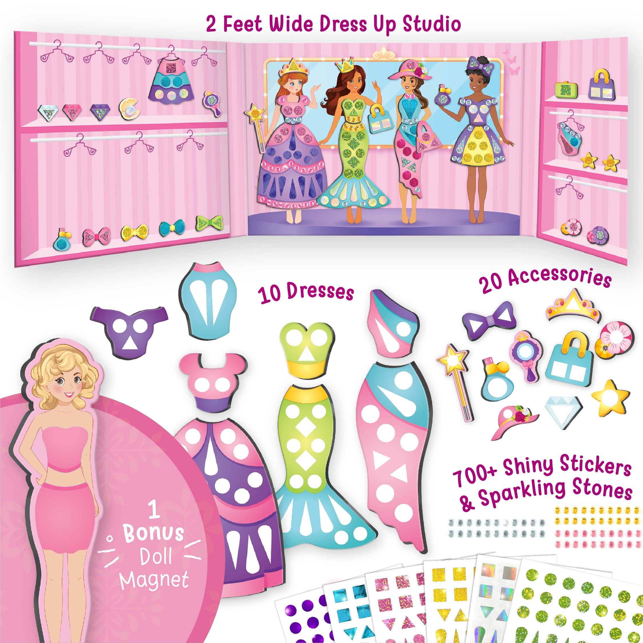 DIY Magnetic Dress Up - Princess Tots Garage DIY Magnetic Dress Up - Princess Tots Garage