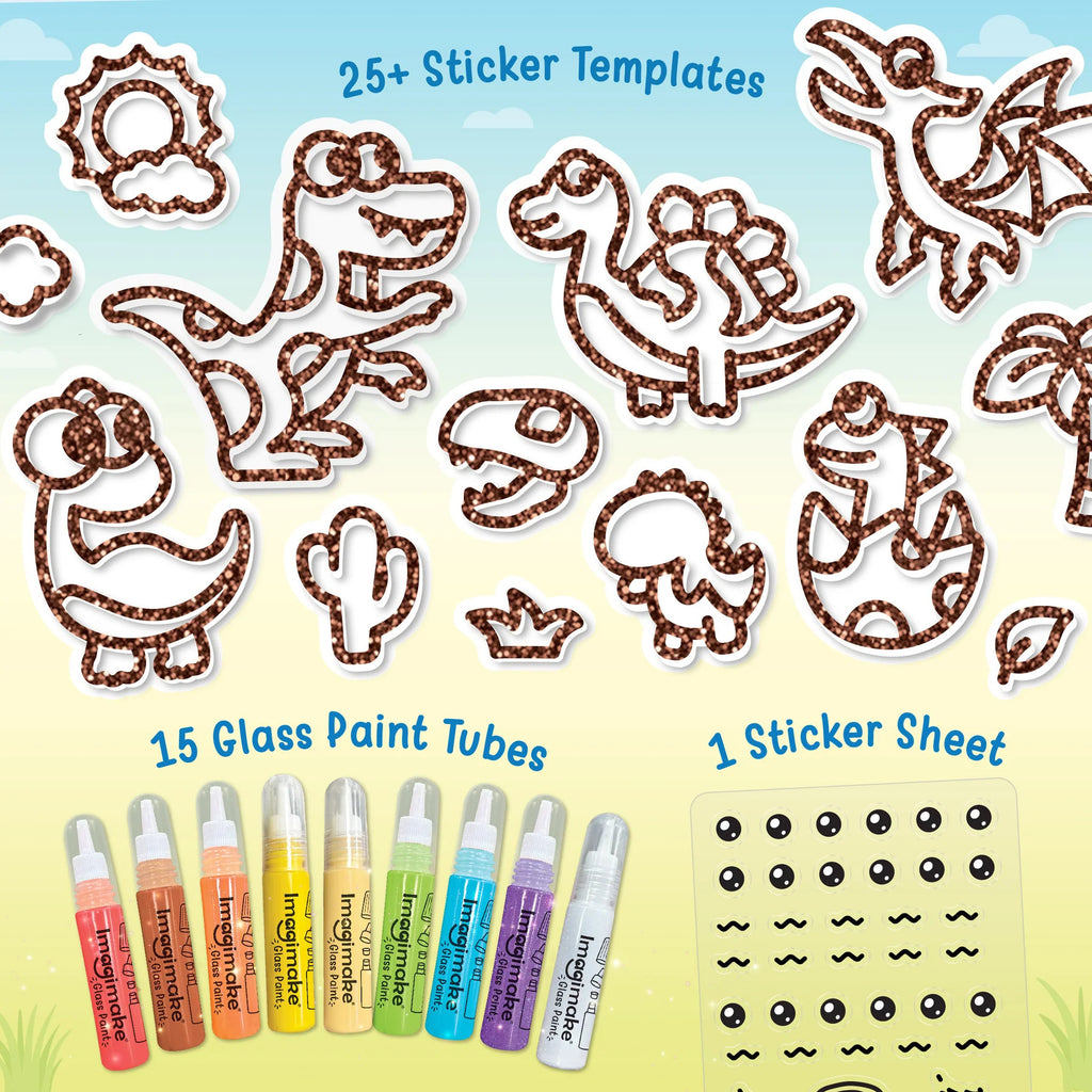 Jelly Stickers - Dino