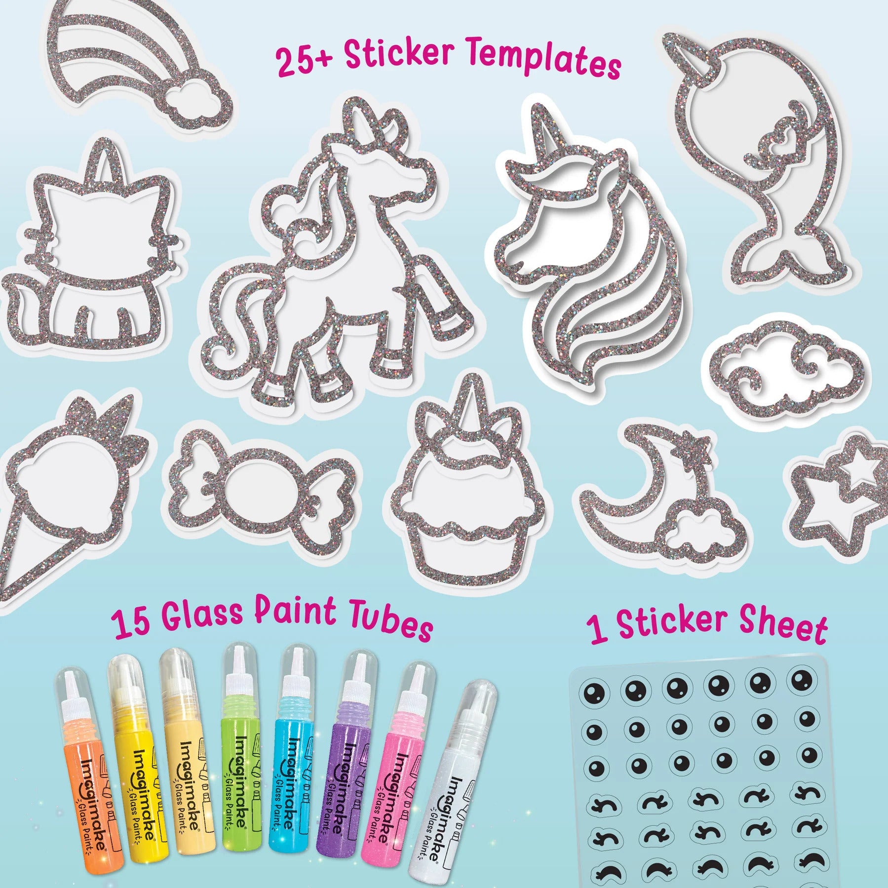 Jelly Stickers - Unicorn