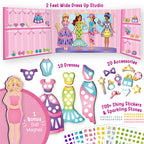 Ultimate Princess Craft Mega Bundle | 5-in-1 Gift Set for Girls | Dress Up, Bracelets, Window Art & Crafts