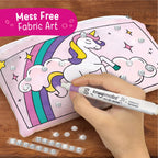 Fabric Art - Unicorn