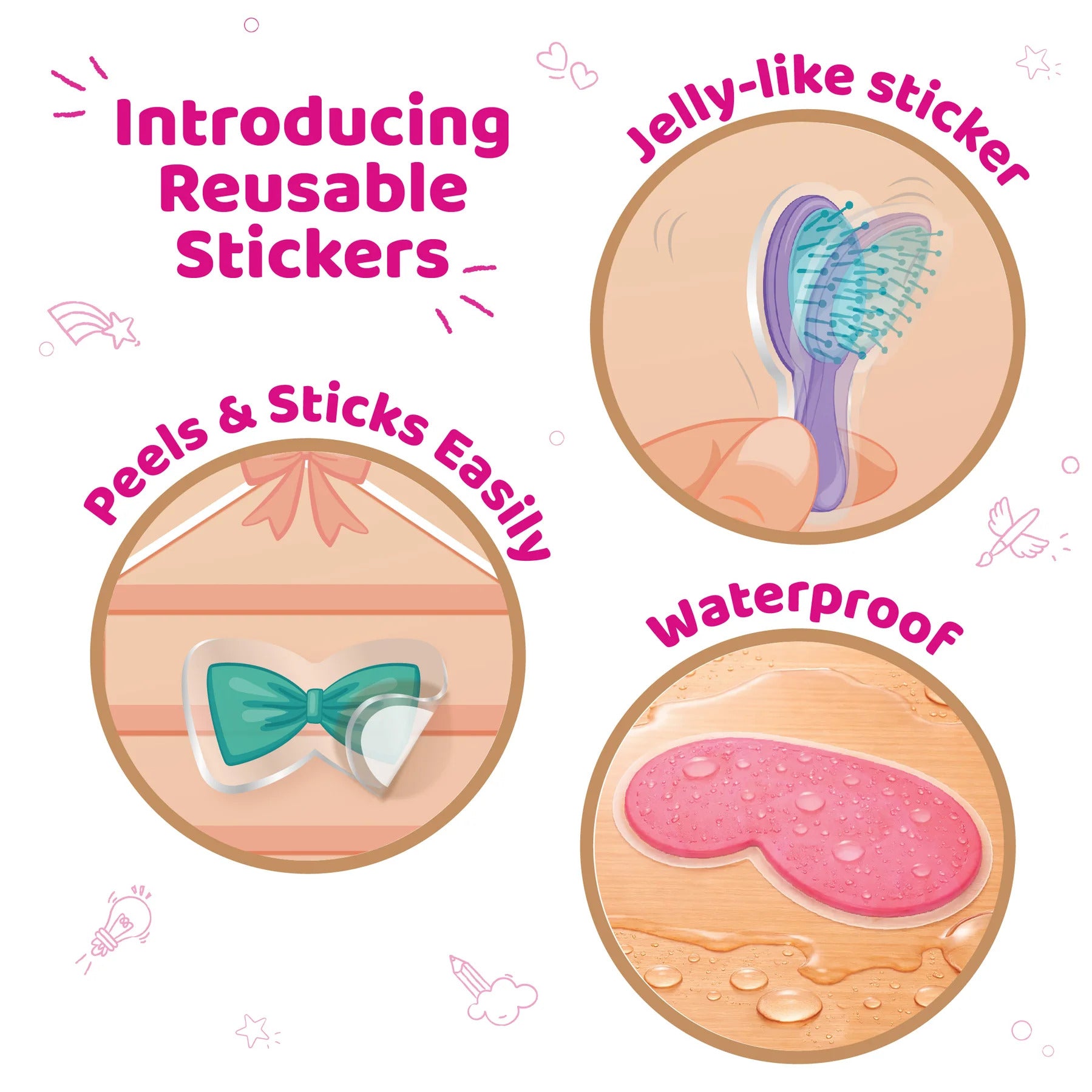 Sticker Fun - Hair & Make up
