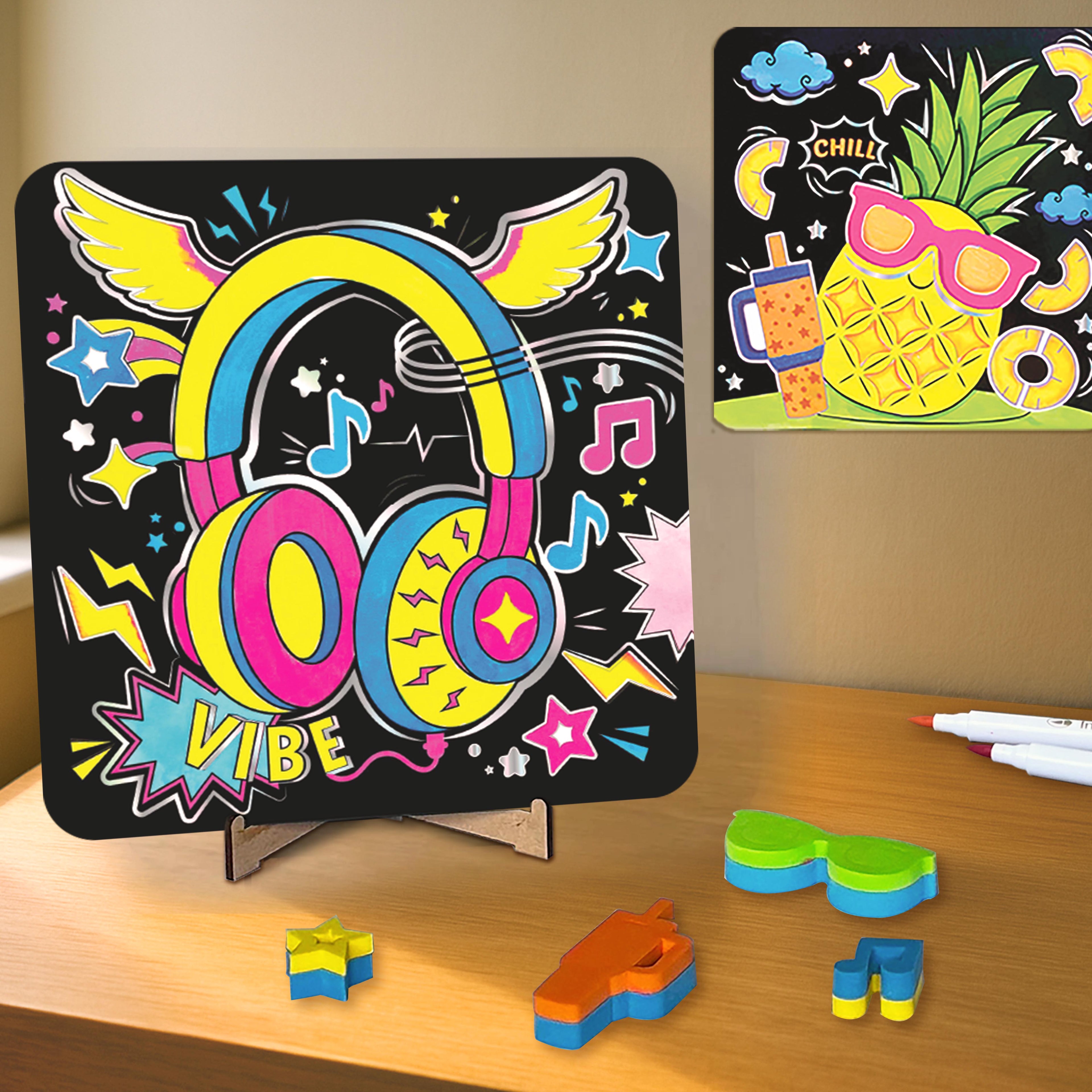 Neon Art Kit  (UV Light Not Included)