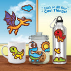Jelly Stickers - Dino