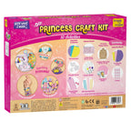 Princess Craft Kit | 10 Mess-Free DIY Activities | Bracelet Making Kit, Unicorn Pouch, Butterfly Wands & Photo Frame | Girls Toys Age 6-8 | 5,6,7,8,9,10,11,12 Year Old Girl Birthday Gifts