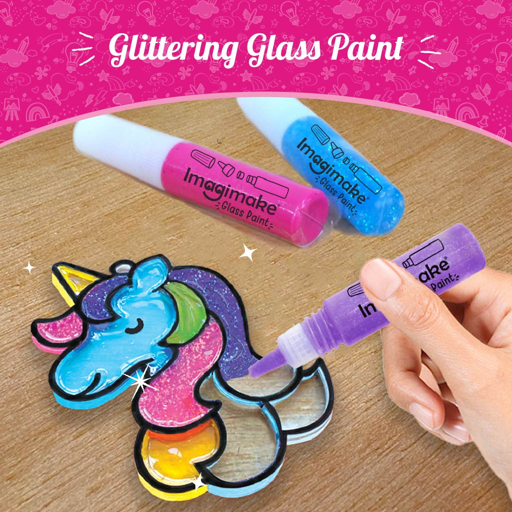 Window Art for Kids - Princess and Unicorn