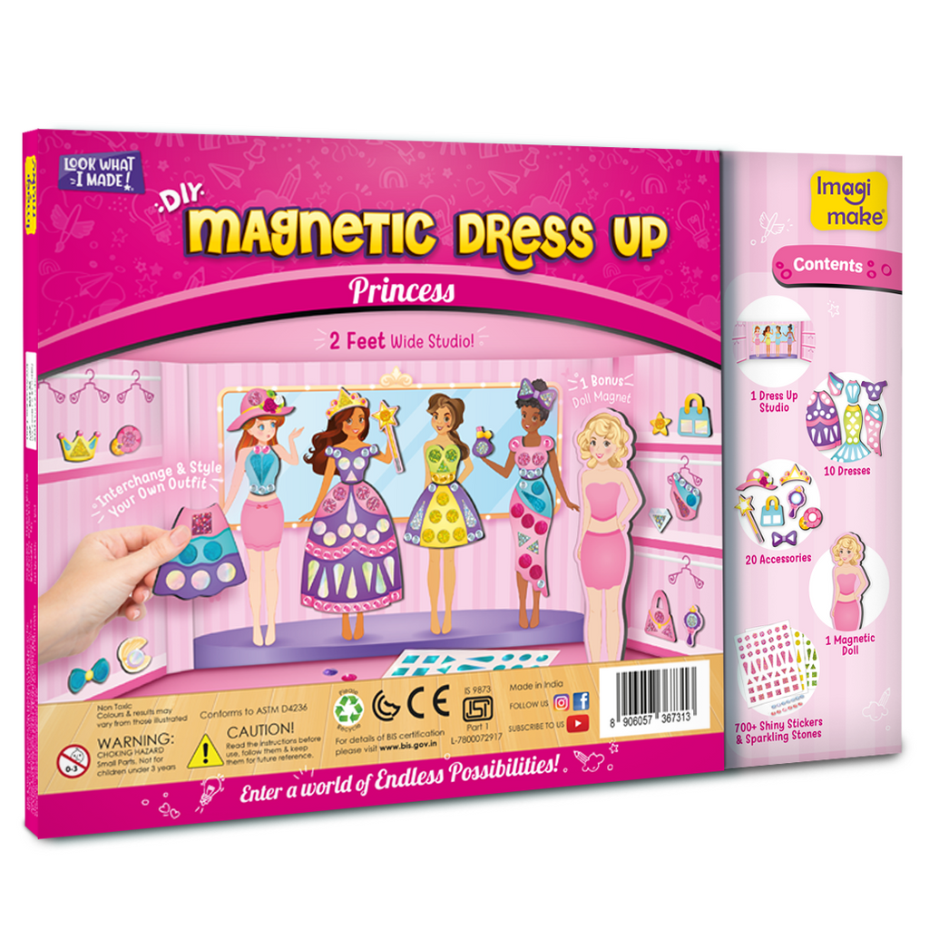 magnetic princess dress up Princess Magic Magnetic Dress Up