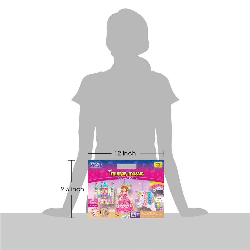 Mirror Mosaic - Princess & Unicorn