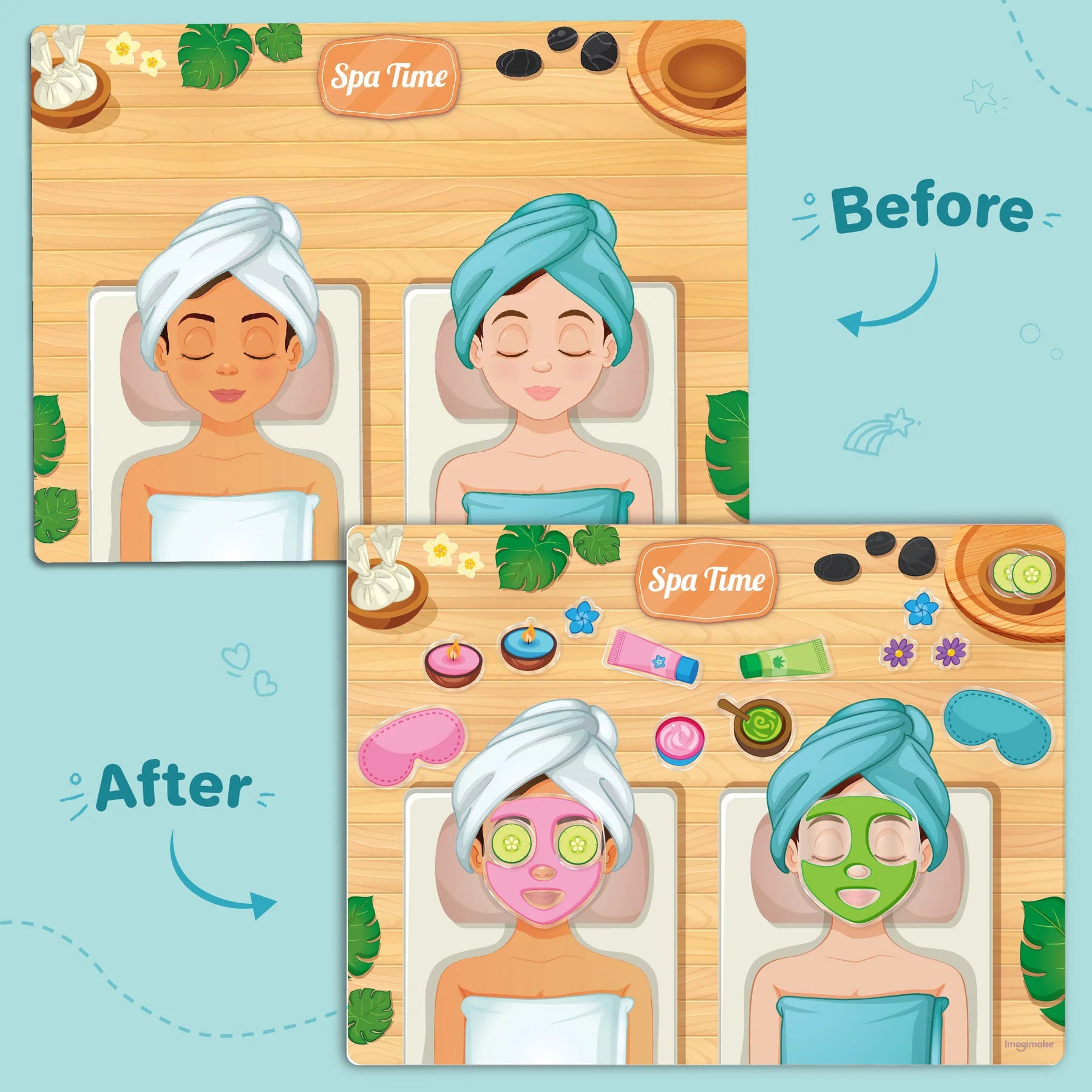 Sticker Fun - Hair & Make up