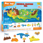 Mapology Physical Map - USA Puzzle
