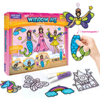Ultimate Princess Craft Mega Bundle | 5-in-1 Gift Set for Girls | Dress Up, Bracelets, Window Art & Crafts