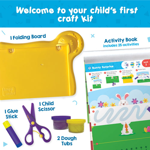 Cut, Fold & Paste Paper Scissor Skills Activity Kit