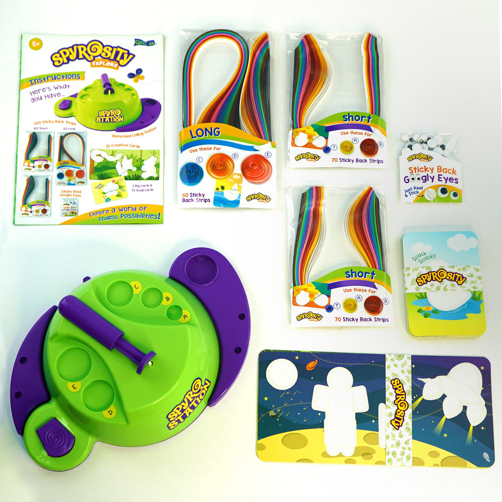 Spyrosity-  Explore - Quilling Based Creative Toy And Activity Set
