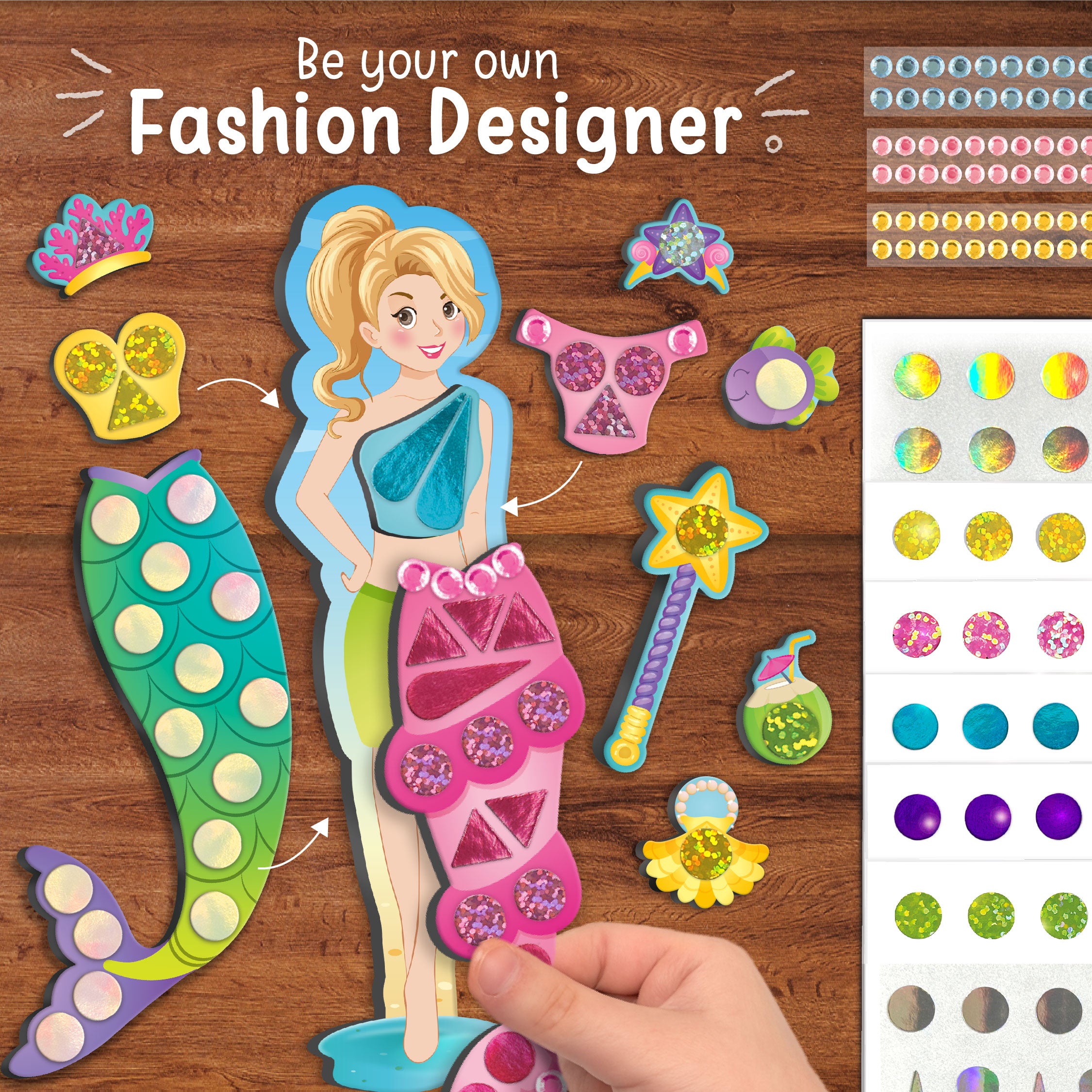 melissa and doug mermaid magnetic dress up Melissa & Doug