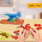 Glow-in-the-Dark Dinosaur Eggs | Set of 3 Figures