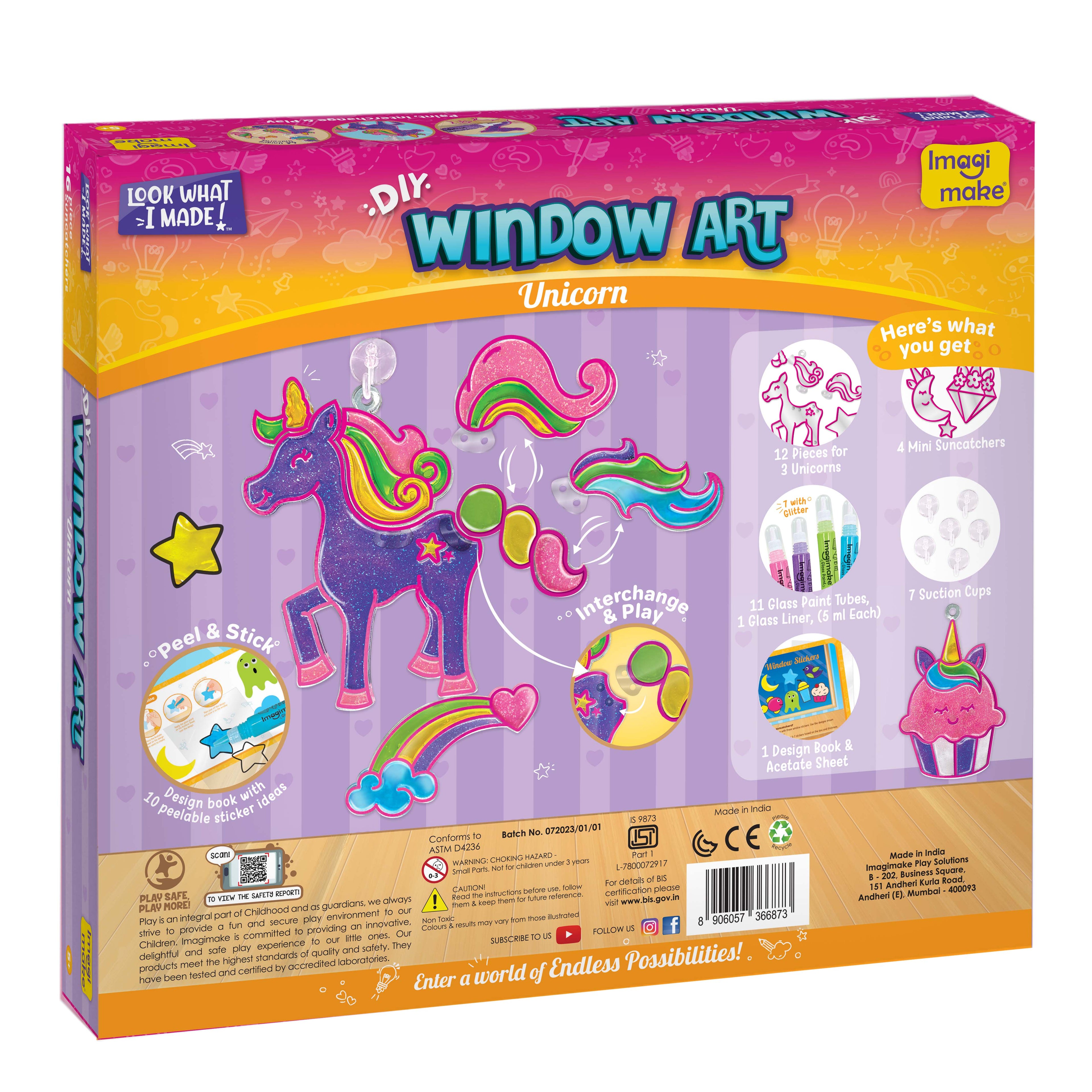 Window Art Unicorn