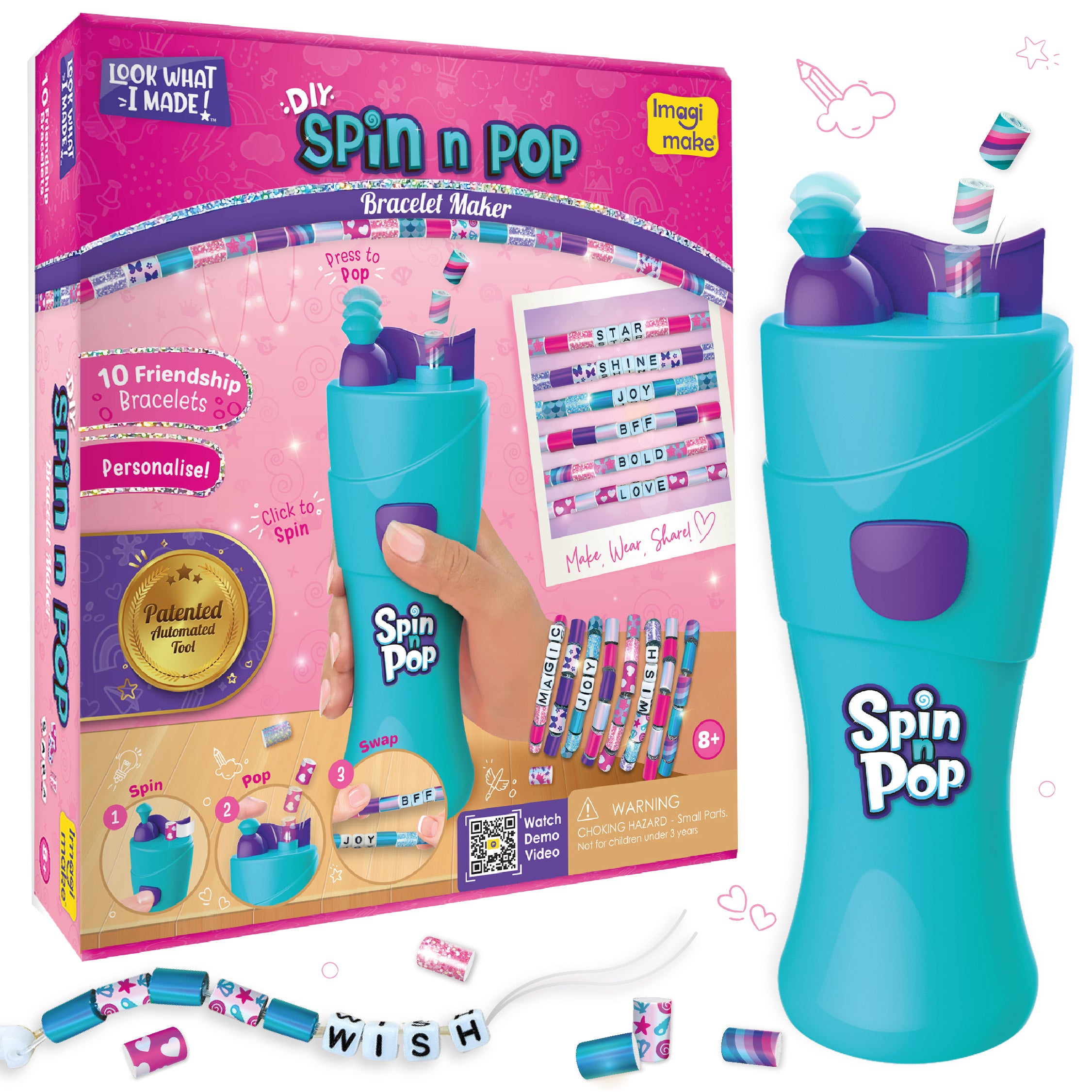 Spin n Pop - Bracelet Maker