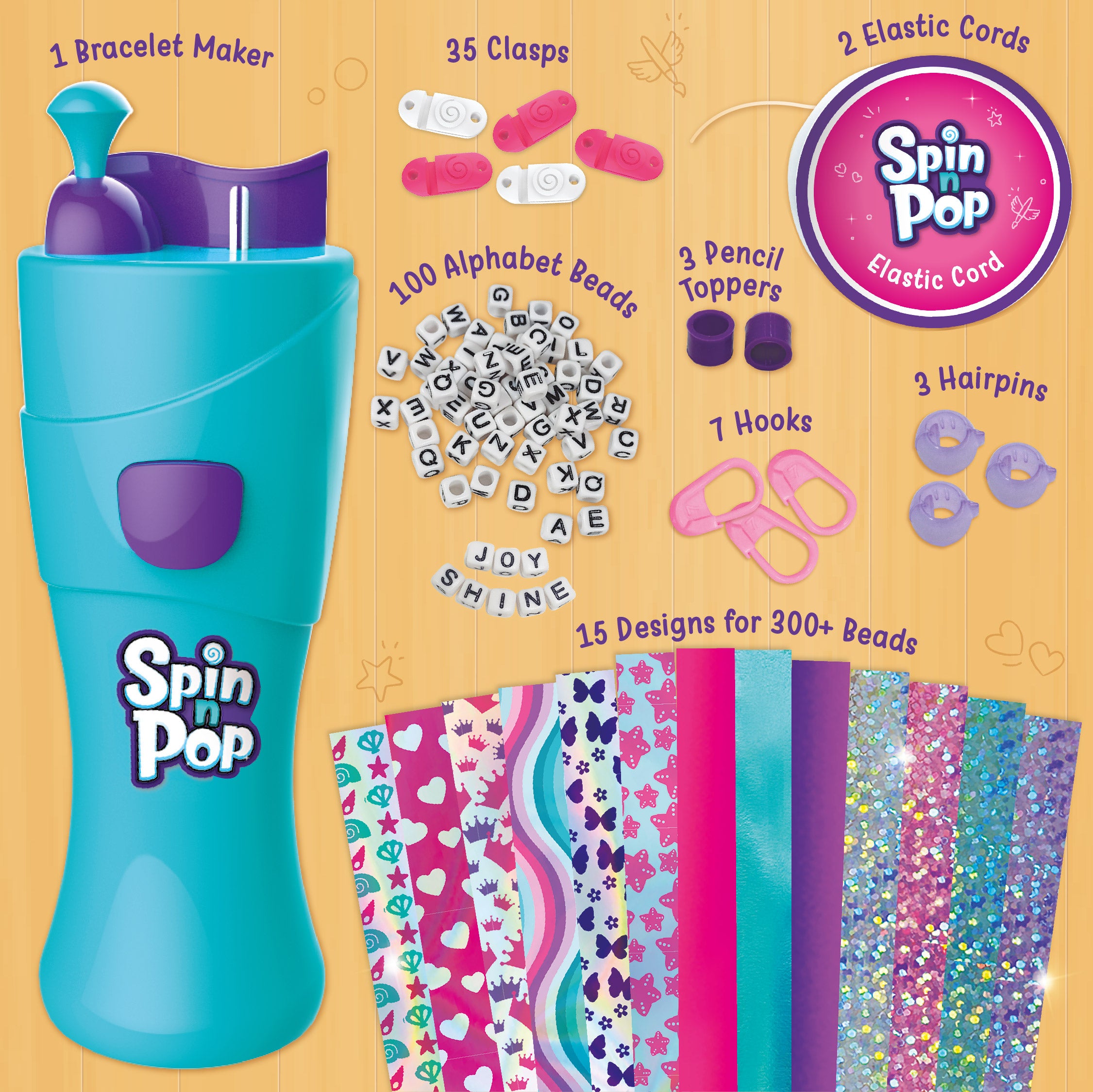Spin n Pop - Beads Studio: Bracelets & Braids Maker