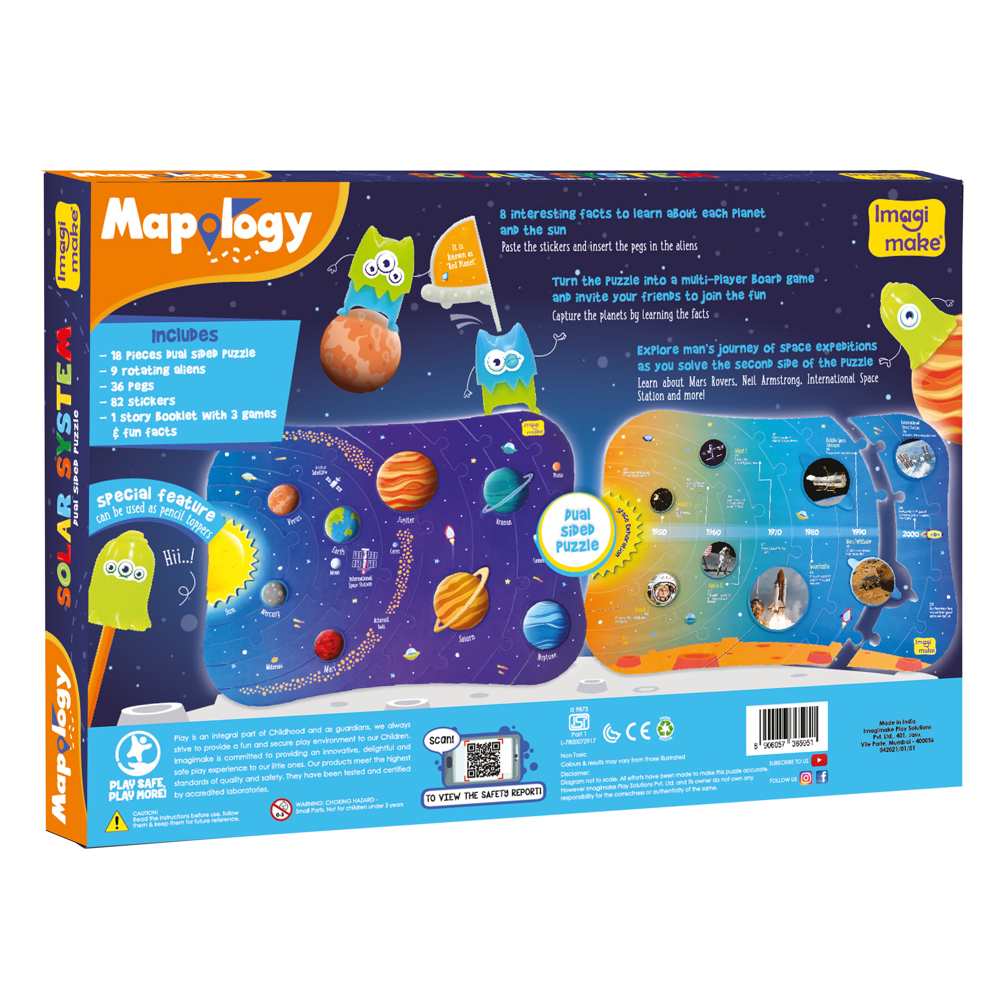 Mapology Solar System Puzzle