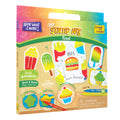Food-Themed Reusable Stamp Art Kit