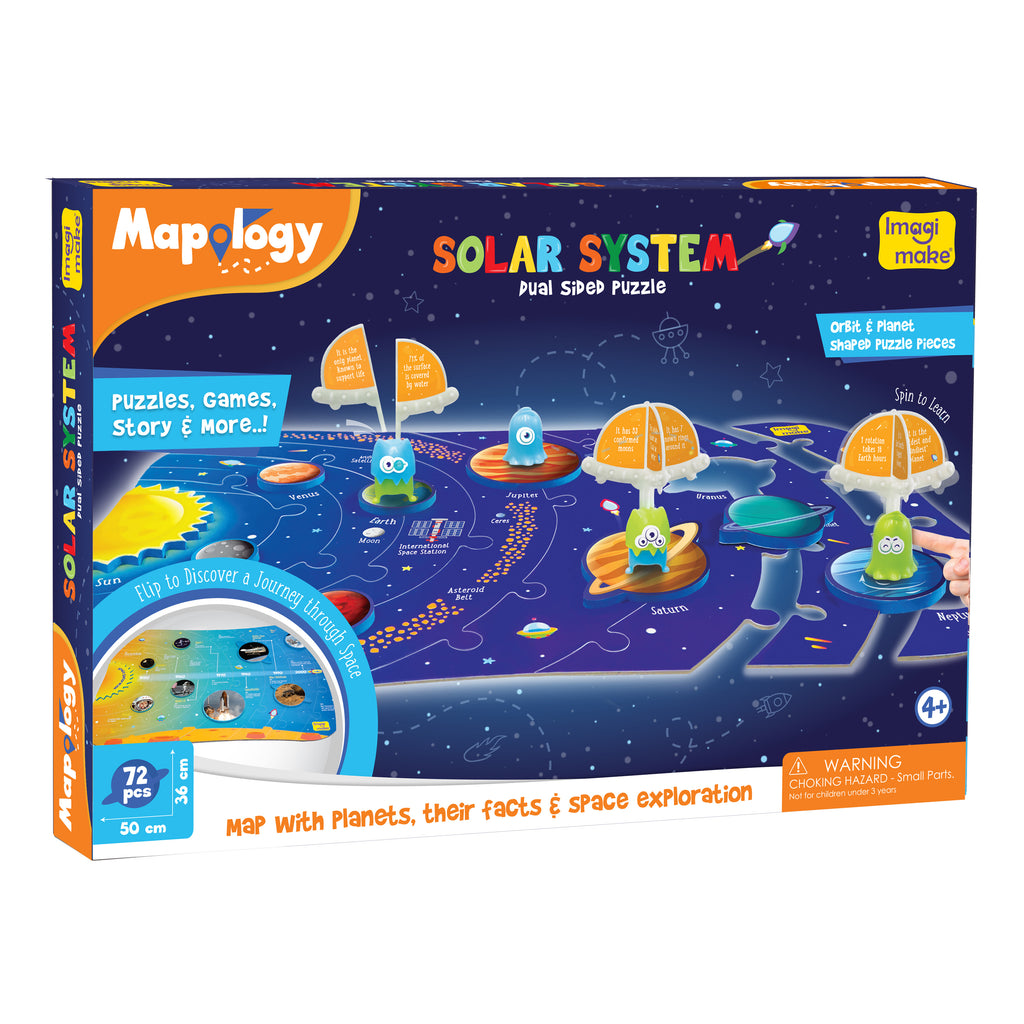 Mapology Solar System Puzzle