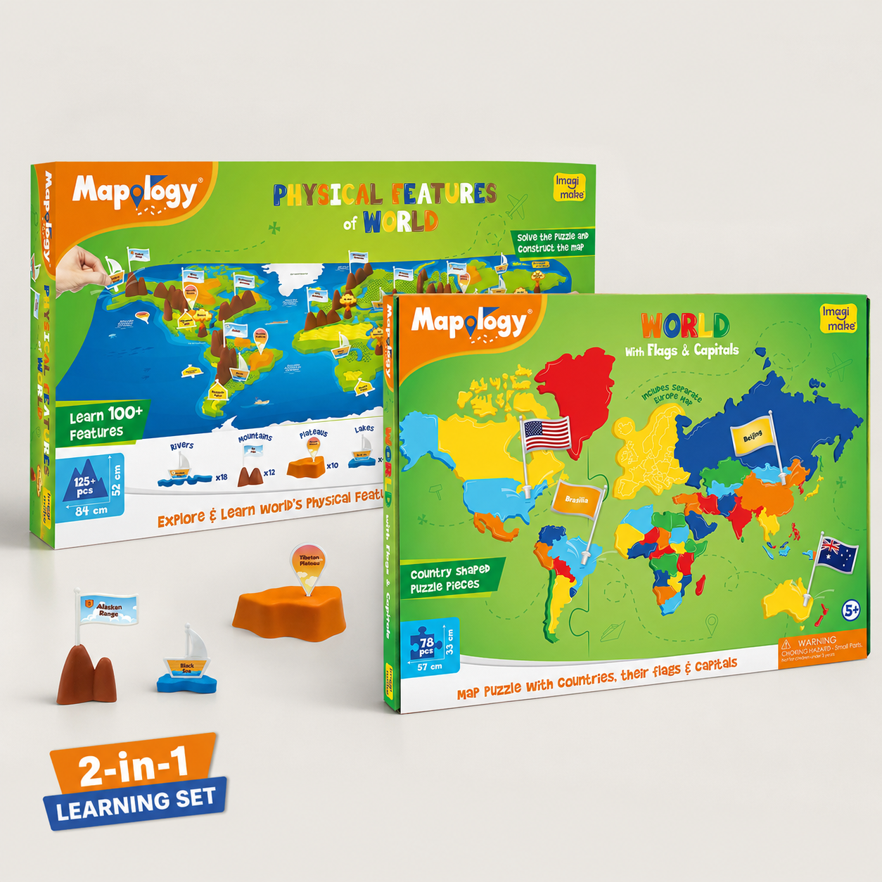 Kids World Map Bundle