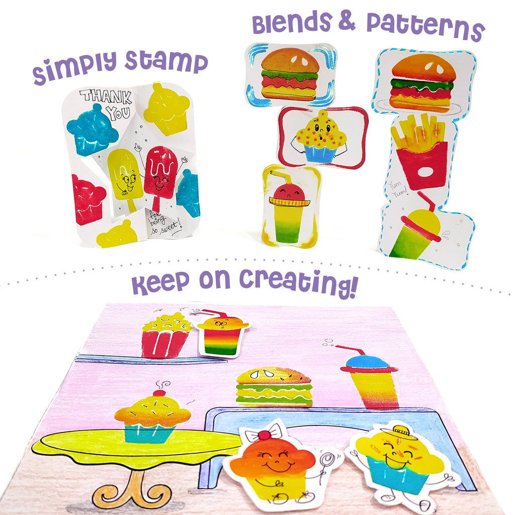 Stamp Art - Food
