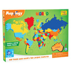 Mapology: World Jigsaw Puzzle