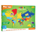 Mapology World Map | Countries, Flags & Capitals