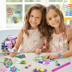 Fabulous Craft Kit | Girls Toys Age 6-8 | Window Art | Unicorn Gifts for Girls Age 6-8 | 7 Year Old Girl Birthday Gifts | Arts and Crafts for Kids Ages 6-8 | Gifts for 5 Year Old Girls