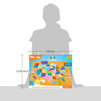 Mapology USA with Capitals Puzzle