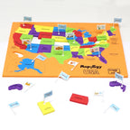 Mapology USA with Capitals Puzzle