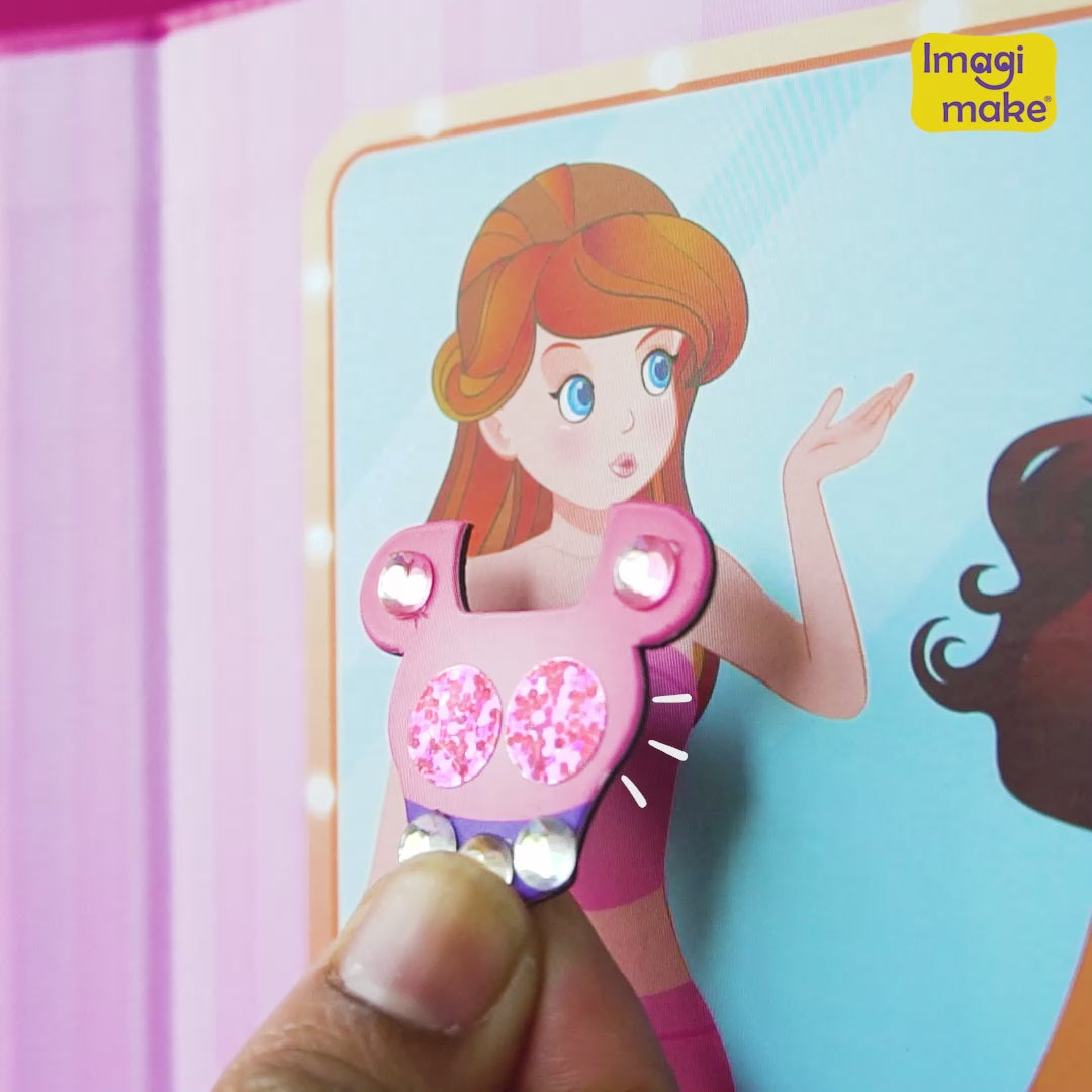 DIY Magnetic Dress Up - Princess