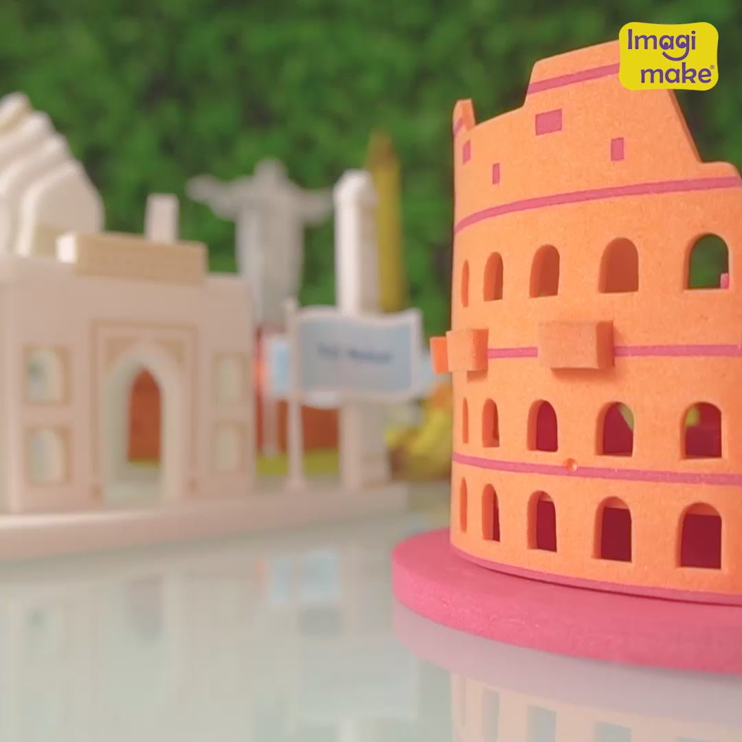 World Monuments Building Set – Learn History & Geography