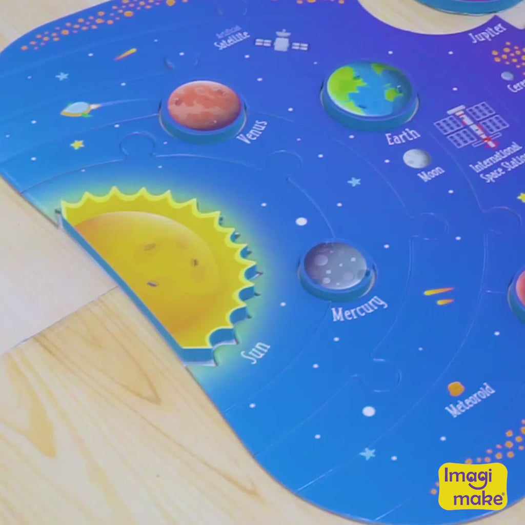 Mapology Solar System Puzzle