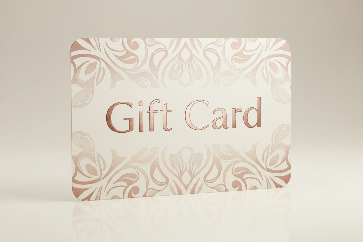 should say Gift Card