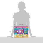 Clay Murals -Unicorn - Modelling Clay & Glass Paint - 5 Designs - Art & Craft Kit - Age 5 Years+